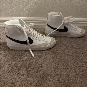 Nike Kids Shoes White and Black
